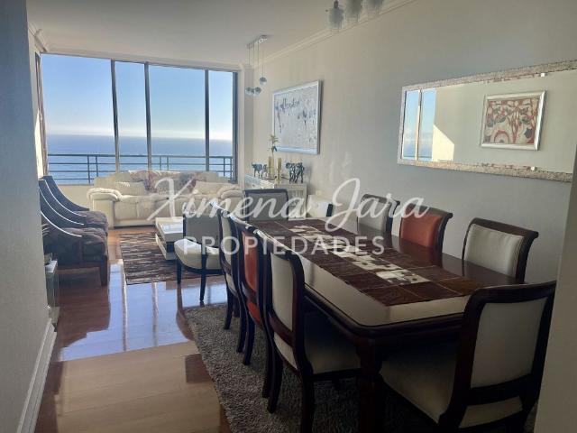 Se vende departamento reñaca con vista al mar