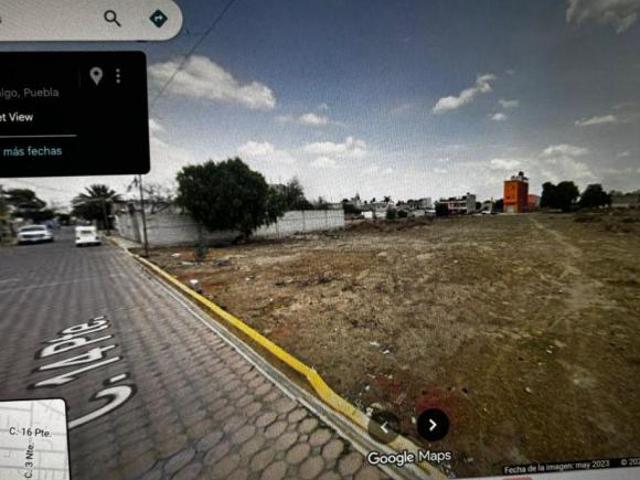 Se vende fracción de terreno 1797m en Barrio las Maravillas, Acatzingo, Puebla, a un super precio