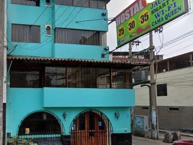 SE VENDE HOSTAL 4 PISOS 17 HABITACIONES CON SU BAÑO ZONA RESTAURANT EN SAN JUAN DE MIRAFLORES