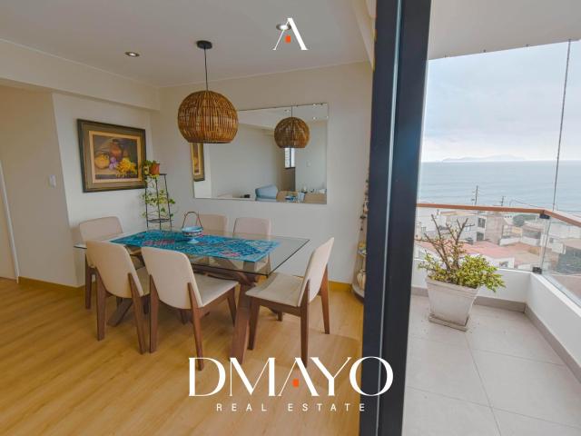 Se vende Moderno departamento en malecón Costa Sur con excelente ubicación frente al mar Chorrillos