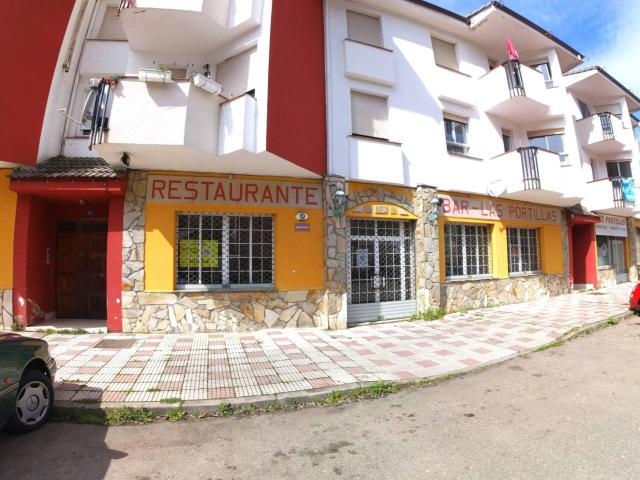 se vende piso con negocio, almacén cochera y trastero en Matallana de Torio León, totalmente exterior, jardín