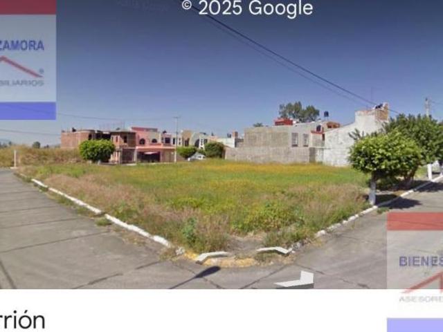 SE VENEDE LOTE RESIDENCIAL EN ESQUINA, SAN JOAQUÍN, ZAMORA, MICH POR DEBAJO DE SU VALOR COMERCIAL