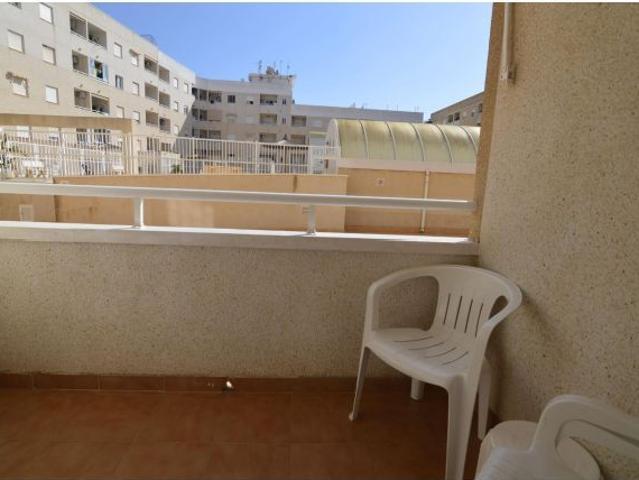 SE ALQUILA APARTAMENTO EN TORREVIEJA DE 1 DORMITORIO 1 BAÑO +GARAJE+TRASTERO