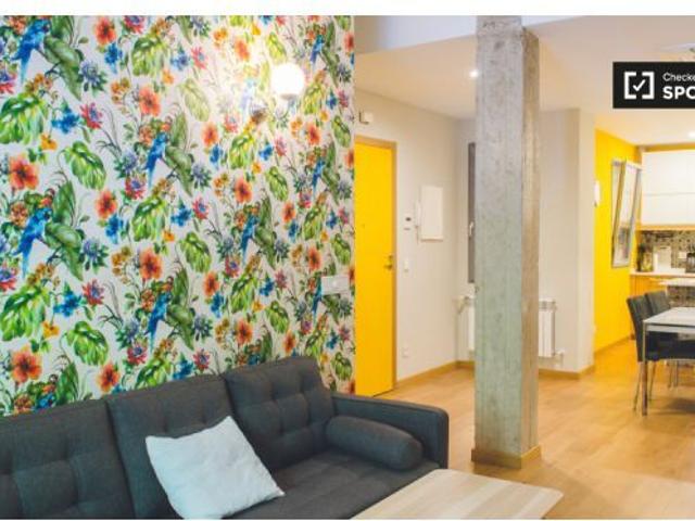 Se alquila habitación en piso compartido de 6 habitaciones en Casa de Campo, gastos incluidos