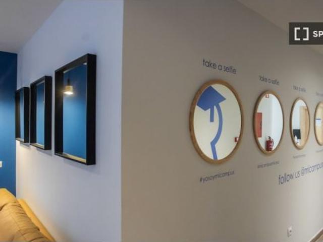 Se alquila habitación en residencia en Bilbao