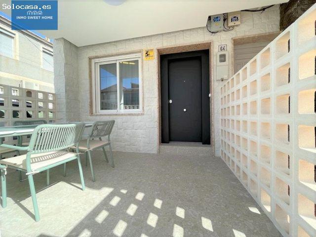 SE ALQUILA PARA MES DE AGOSTO EXCELENTE PLANTA BAJA EN SANTA POLA ZONA TAMARIT