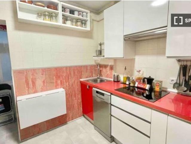 Se alquila piso de 2 habitaciones en Canillas, se admiten mascotas y fumar
