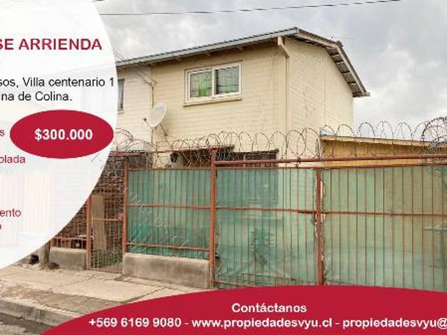 Se arrienda acogedora casa en la comuna de Colina