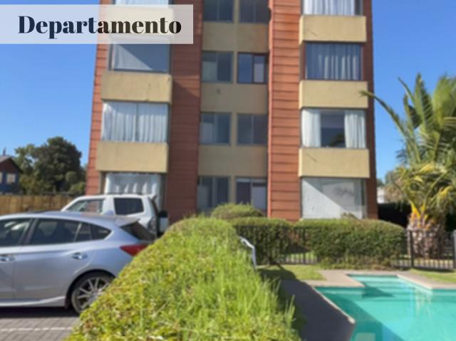 Se arrienda amplio departamento en Huertos Familiares Condominio Las Margaritas, San Pedro de la Paz