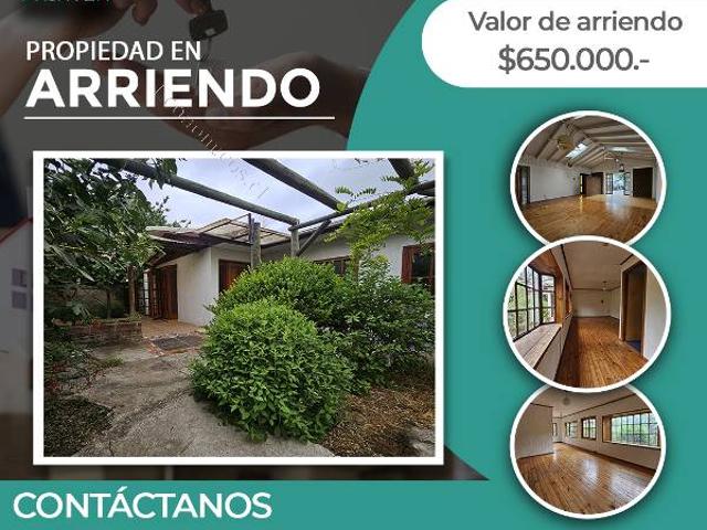 Se arrienda amplia casa en la ciudad de Quillota