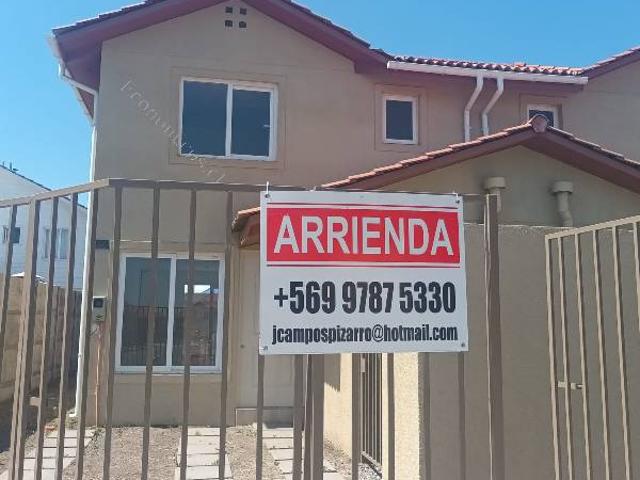 Se Arrienda casa nueva en las Torcazas III Lampa 3d 3b 1e