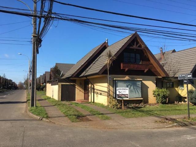SE ARRIENDA CASA 4 DORMITORIOS EN ZONA RESIDENCIAL DE TEMUCO