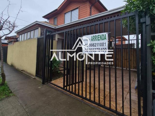 SE ARRIENDA CÓMODA CASA SECTOR AIRES, SAN PEDRO DE LA PAZ