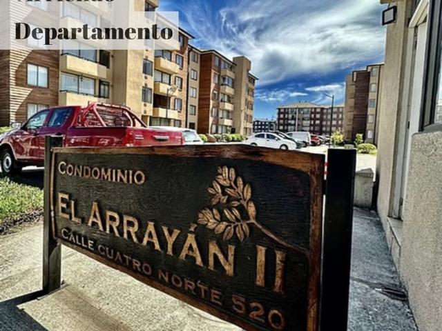 Se arrienda departamento en Condominio el Arrayan II, calle 4 norte San pedro de la Paz
