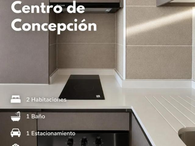 Se arrienda departamento nuevo centro concepción 2d 1b 1e