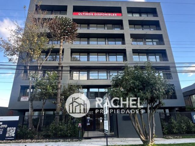 SE ARRIENDA DEPARTAMENTO NUEVO DE 1 DORMITORIO, ESTACIONAMIENTO Y BODEGA