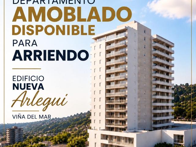 SE ARRIENDA DPTO AMOBLADO EN VIÑA DEL MAR