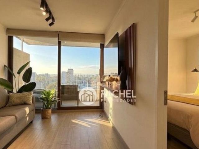 SE ARRIENDA HERMOSO DEPTO FULL AMOBLADO CON ESTACIONAMIENTO Y GC INCL Edificio Claro Solar