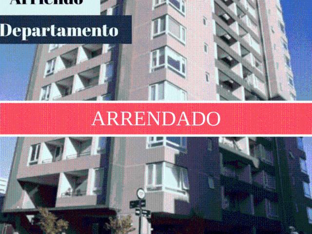 Se arrienda luminoso departamento céntrico, cercano a universidades, centros comerciales y supermercados