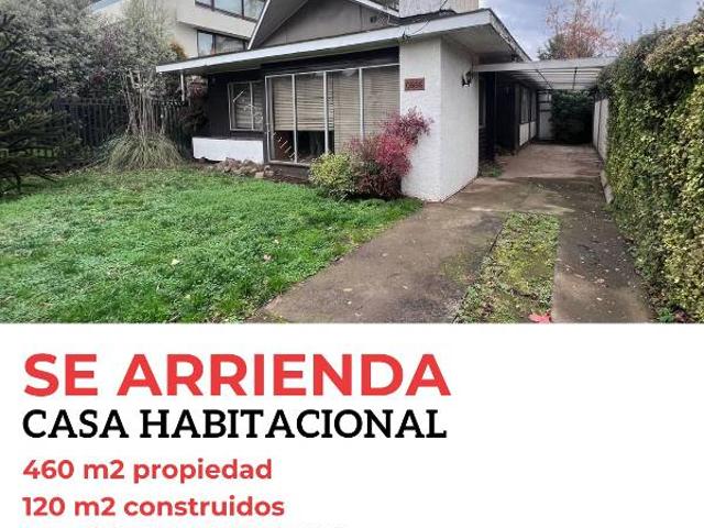 Se arrienda o vende casa habitacional