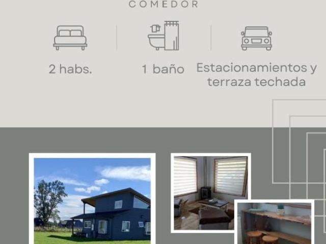 SE ARRIENDA PARCELA DE AGRADO CON CASA AMOBLADA, CONDOMINIO LOS COLONOS ID37642