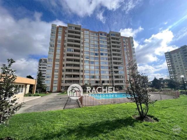 Se Arrienda Soleado Departamento 3D, 2B en Condominio Los Conquistadores