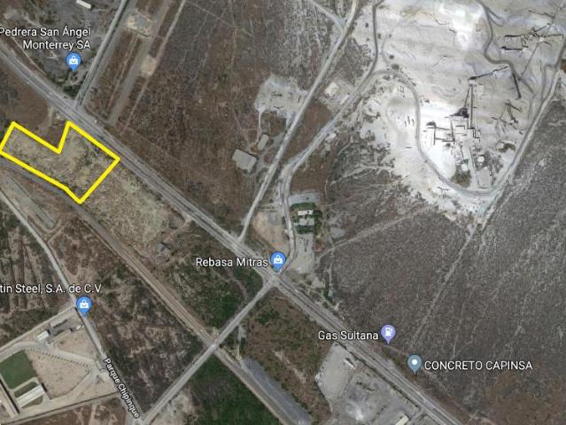 SE RENTA TERRENO INDUSTRIAL, SANTA CATARINA, COLINDANTE A VIAS DE TREN
