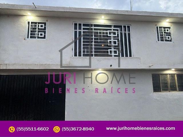 SE RENTA BONITA CASA EN CHALCO