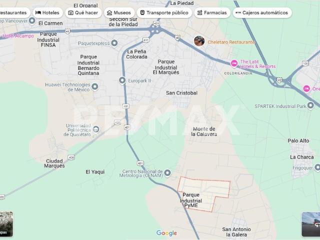 Se renta bodega comercial en Parque Industrial PYME Queretaro