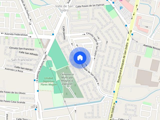 Se renta casa Circuito Valle de San Isidro, Colonia Valle de San Isidro, C.P. 45133