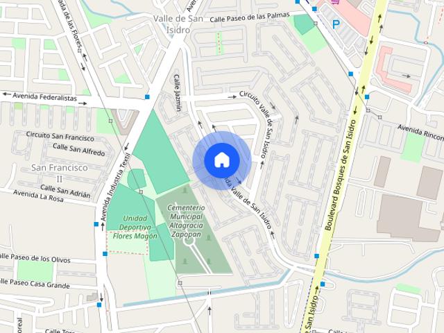 Se renta casa Circuito Valle de San Isidro, Colonia Valle de San Isidro, C.P. 45133