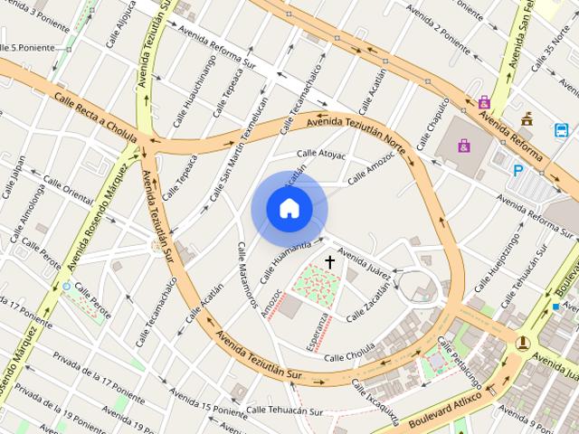 Se renta casa, Colonia La Paz, C.P. 72160