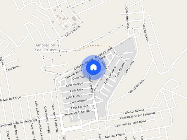 Se renta casa en C. Corsica, Villa del Real 3ra Secc, 22785 Ensenada, B.C. #516, Colonia Aeropuerto, C.P. 22785