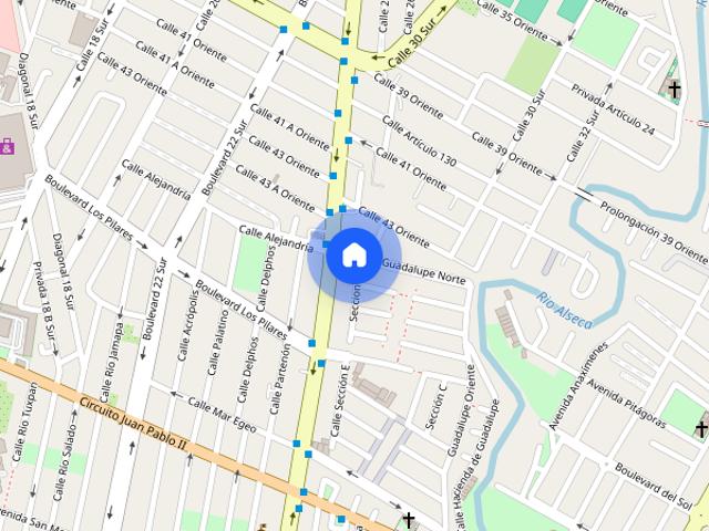 Se renta casa en Calle 39 Pte. 903, Gabriel Pastor 1ra Secc, 72420 Heroica Puebla de Zaragoza, Pue. #903, Colonia Gabriel Pastor 1a Sección, C.P. 72420
