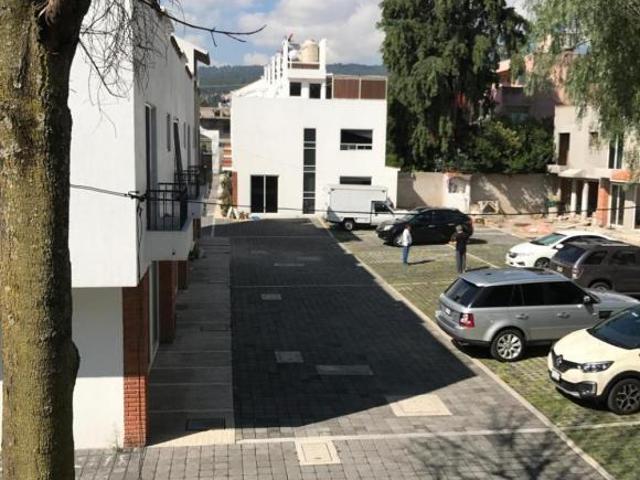 SE RENTA CASA EN CONDOMINIO CON TERRAZA, EN TLAPAN, SAN PEDRO MARTIR