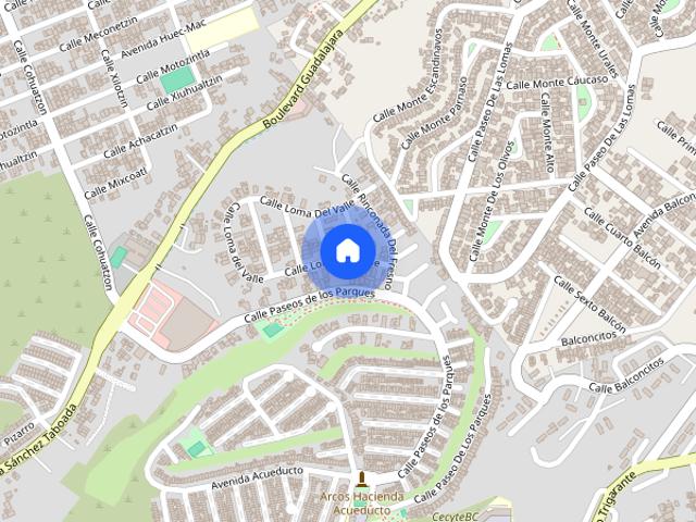 Se renta casa en El Valle, Colonia El Valle, C.P. 22116