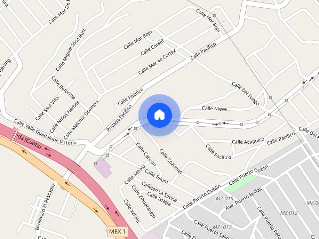 Se renta casa en puerta del coral, Colonia Puerto Nuevo, C.P. 22716
