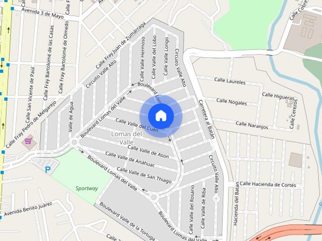 Se renta casa en Valle Grande #95, Colonia Lomas del Valle, C.P. 72595