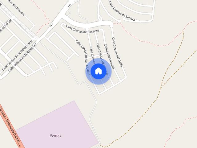 Se renta casa Principal, Colonia Colinas del Sauzal, C.P. 22760