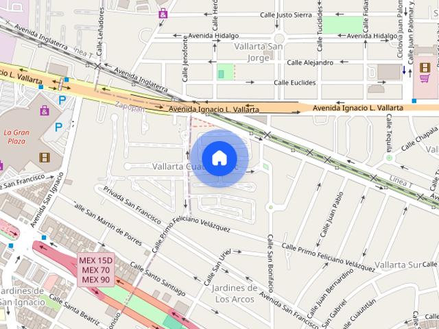 Se renta casa Residencial Chapalita, Guadalajara, Jal Colonia Vallarta Cuauhtémoc, C.P. 44509