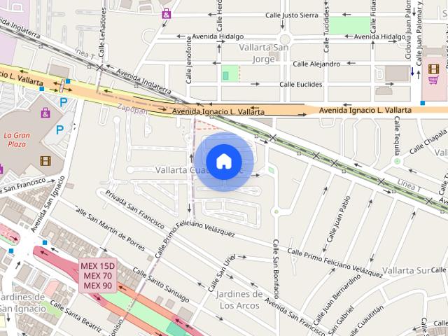 Se renta casa Residencial Chapalita, Guadalajara, Jal Colonia Vallarta Cuauhtémoc, C.P. 44509