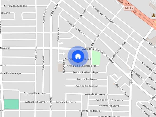 Se renta casa Río Concepción, Colonia González Ortega Poniente 1, C.P. 21398