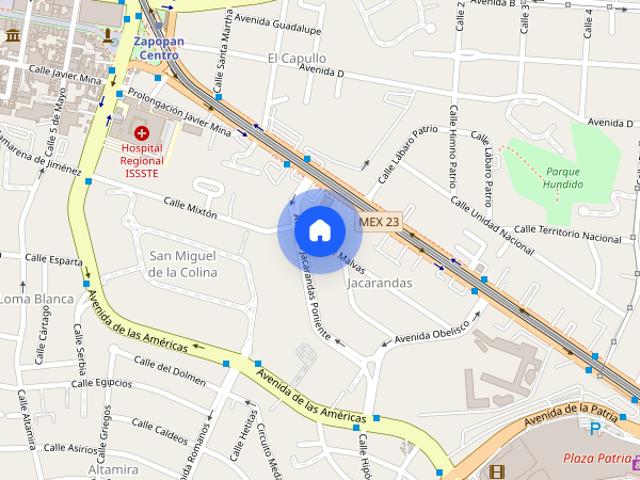 Se renta departamento 10 #N/A, Colonia Jacarandas, C.P. 45133