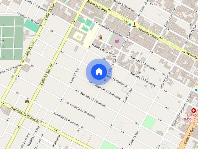 Se renta departamento 15 PONIENTE #1903, Colonia Barrio de Santiago, C.P. 72410