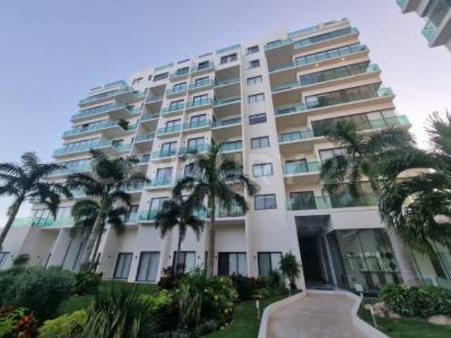 Se renta departamento 2 recamaras amueblado VALLE AURORA Playa del Carmen P4090