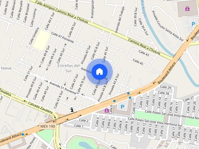 Se renta departamento 45 Sur #4819, Colonia Estrella del Sur, C.P. 72190