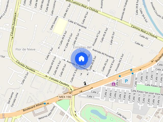 Se renta departamento 47A Sur #4982, Colonia Estrella del Sur, C.P. 72190