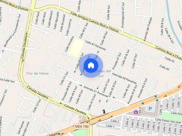 Se renta departamento 49 Sur Fracc Estrella del Sur, Colonia Estrella del Sur, C.P. 72190