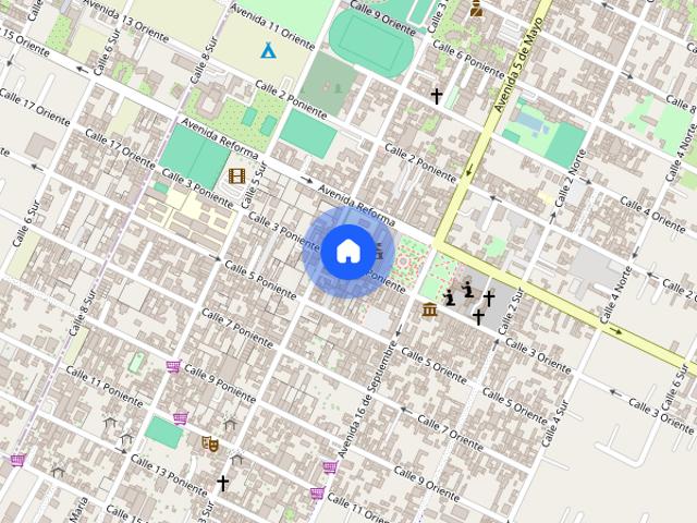 Se renta departamento 72810 San Andrés Cholula, Pue. #10, Colonia San Andrés Cholula Centro, C.P. 72810