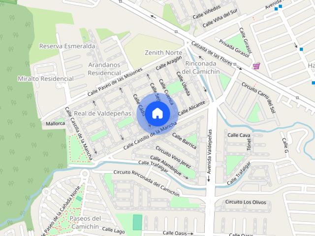 Se renta departamento, Colonia Real de Valdepeñas, C.P. 45130